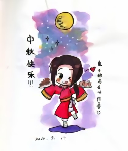 思子酱的手绘+PS漫画