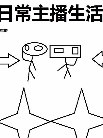 日常主播生活漫画