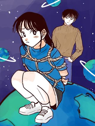 只好背叛地球了漫画