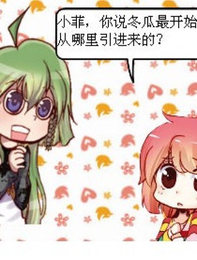 冬瓜从哪来？漫画