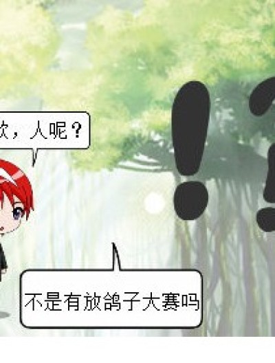 放鸽子大赛漫画