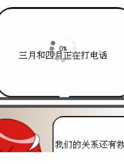 电话上的键漫画