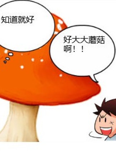 路边的蘑菇不要采。。。。漫画