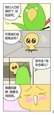 讨厌的小鹦鹉漫画