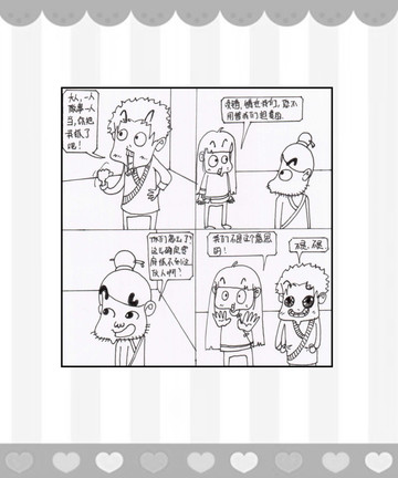 调查漫画