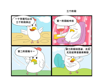 三个阶段漫画