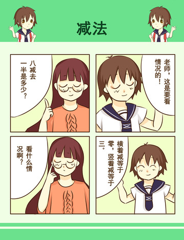 减法漫画