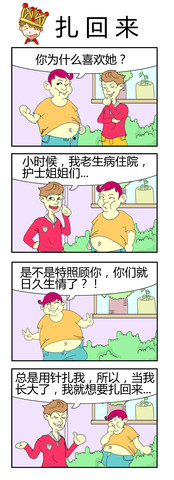 扎回来漫画