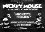 Mickey's Follies漫画