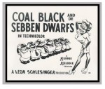 Coal Black and De Sebben Dwarfs漫画