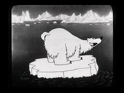 北极的滑稽表演艺术家