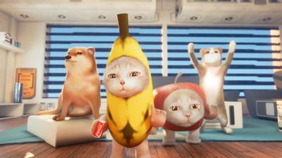 小黄脸的香蕉猫