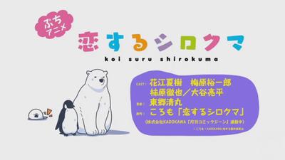恋するシロクマ 「おしえてシャチさん」篇
